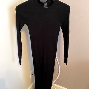 GAP Bodycon ribbed Maxi Dress